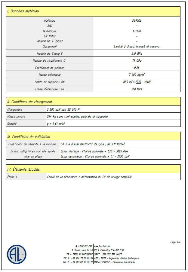 Cé de levage