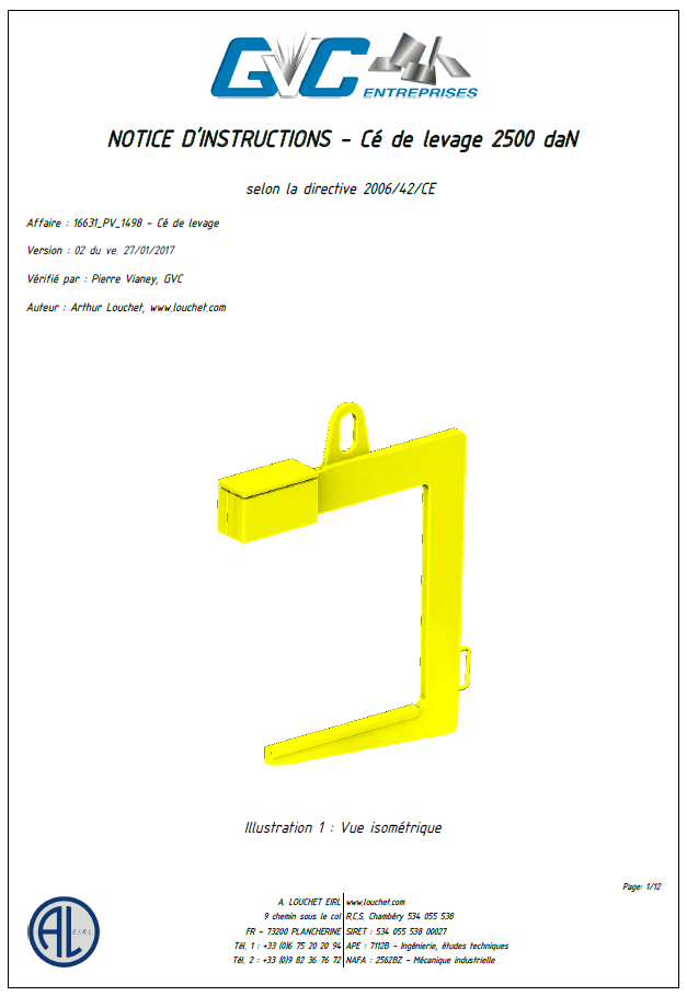 Cé de levage