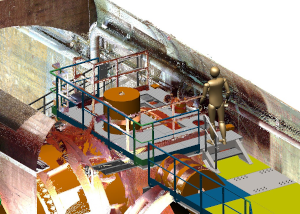 passerelle industrielle